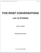 Five Brief Conversations with 22 Strings P.O.D. cover